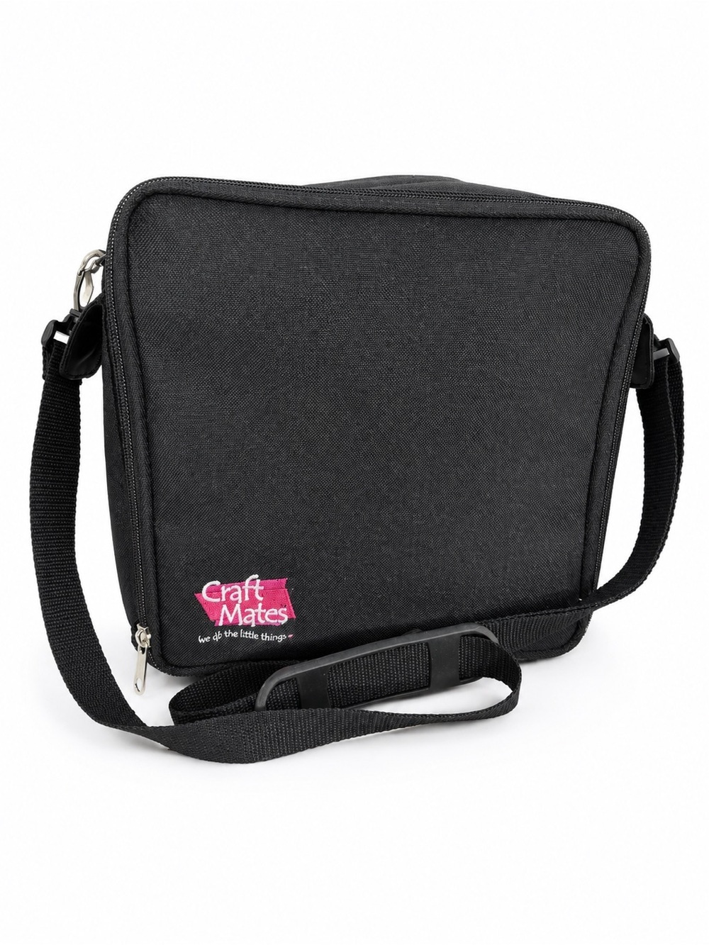 Craft Mates Black Craft/Storage Organizer Tote Bag Shoulder Carry Case